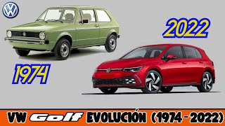 VW GOLF Historia (1974-2022)