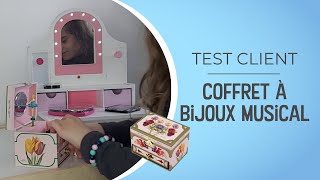 LE COFFRET A BIJOUX MUSICAL BOTANIQUE TROUSSELIER - BERCEAU MAGIQUE