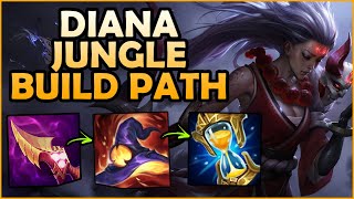 RABADONS SECOND ITEM?!? Efficient jungling with Diana in Season 14 - League of Legends Gameplay