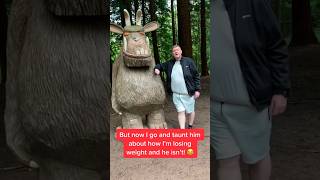 Man vs. Gruffalo: My Weight Loss Journey Compared to the Gruffalo's Story! 💪🦖✨