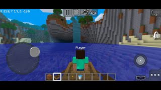 How to make a waterfall and boat going over waterfall | MultiCraft Games