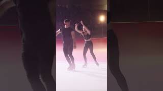 Ice Dancers turned Adagio Skaters: Jasmine Tessari & Marco Garavaglia (Ghiaccio Spettacolo 2024)