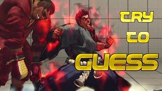 USF4 ▶ Can viewers guess right the result of the round【Ultra Street Fighter IV】