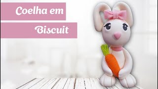 Como fazer uma Coelha para a Páscoa em Biscuit | Gabriela Garcia