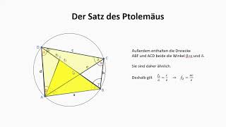 Satz des Ptolemäus