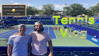 Our Trip to the Winston-Salem Open 2021- A Tennis Vlog