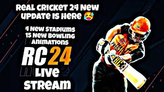 Real cricket 24 New update is here 🤯 RCB VS SRH Live stream