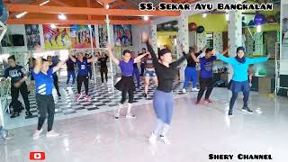 Aerobic Middle koreo inti | SS. Sekar Ayu | With Zin Wiwix Djani | Shery Channel