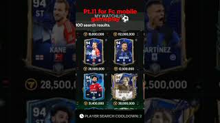 Pt.11 for FC mobile gameplay ⚽