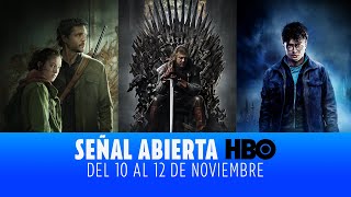 Señal Abierta HBO | 10,11 y 12 de noviembre | HBO Latinoamérica