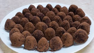 @French truffle. Французький трюфель. Трюфель в домашніх умовах це просто, швидко і смачно. Цукерки.