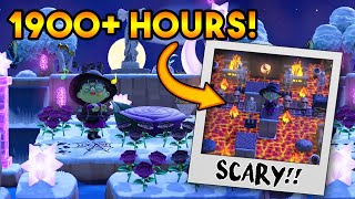 This is what 1900+ hours looks like in Animal Crossing