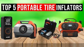 TOP 5 Best Portable Tire Inflators in 2024 | Best Air Compressor - Reviews