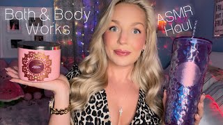 ASMR Bath & Body Works Haul🌼Candle tapping, Scratching, and More!✨