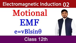 Motional EMF | Electromagnetic Induction | Chapter 15 | Physics | Class 12th | Mubashar Ahmad