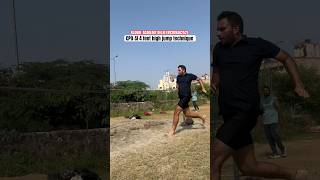 CPO-SI & DELHI POLICE HIGH JUMP TRAINING 🔥🔥|| #highjumptechnique #ytshorts #shortsviral