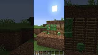 How can Minecraft creepers climb ladders #minecraft #shorts