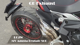 Top 6 Full Exhaust Sound MV Agusta Brutale 800 / SC-Project, GPR, QD Exhaust