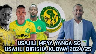 USAJILI YANGA 2024 NA 2025: Orodha Ya Wachezaji Waliosajiliwa Yanga SC| Usajili Yanga Leo