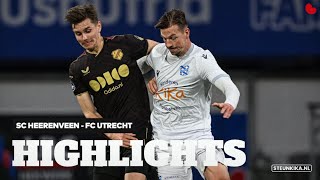 Te laat op stoom... | Highlights sc Heerenveen - FC Utrecht