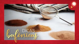 CACAU EM PÓ, CHOCOLATE EM PÓ E ACHOCOLATADO - QUAL A DIFERENÇA? | DICAS BAFÔNICAS