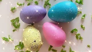 Easter Crafts 🐣- How To Dye Easter Eggs @PritiSharma #eastercraft