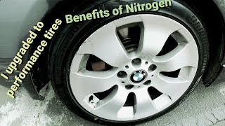 Advantages of Nitrogen in tires + I upgraded to performance tires