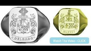 Family Crest Rings | Shield Rings | Rings with Coat of Arms