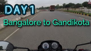 vlog#1 || Bangalore to Gandikota || Gandikota trip EP.1