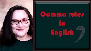 How to use commas in English writing