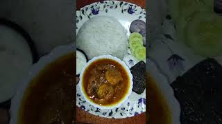 #bengalifood #food #minivlog #lunch #thali #trending #shortvideo