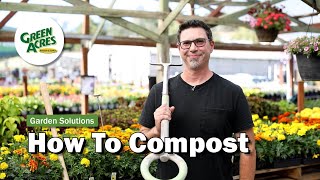 How To Compost (Backyard Composting)