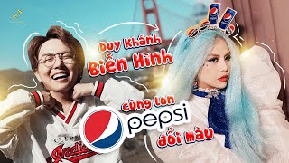 Duy Khánh hoang mang khi nhận quà của Jun Phạm - biến hoá cùng lon Pepsi đổi màu cực đỉnh