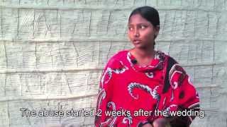 Child marriage almost destroys a life, Rajshahi, Bangladesh