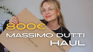 €800 MASSIMO DUTTI HAUL I AUTUMN FASHION TRENDS I AUTUMN WARDROBE CAPSULE