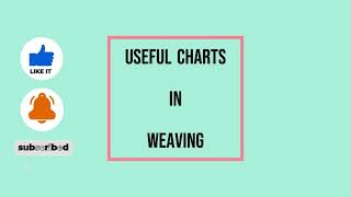 Useful Charts in Weaving