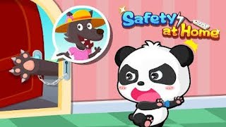 Baby Panda Safety Tips - Kids Learn Safety at Home - Fun Educational Game #babybus #nurseryrhymes