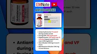 Amiodarone for ACLS #nursing #doctor #medical