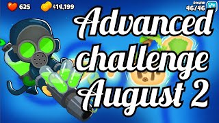 Bloons TD6 advanced daily challenge / Just pop one / August 2, 2023 #bloonstd6 #btd6 #dailychallenge