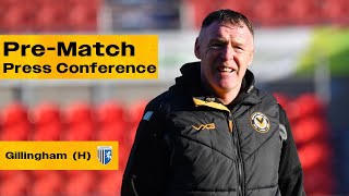 Graham Coughlan | Manager Previews Gillingham Clash