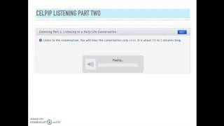 1.2. CELPIP Part 2 - Free Online Listening Mock Sample Practice Test