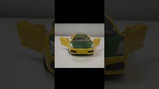 Lamborghini Gallardo model car repainted #diecast #satisfying #youtubeshorts Kinsmart