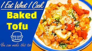 Easy Baked Tofu Recipe | Vegetarian Option | High Protein | IEWICOOK