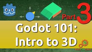 Godot 101: Intro to 3D (part 3): Kinematic Character Movement