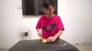 Enzo's PETA Project - How to Make Fruit Shake