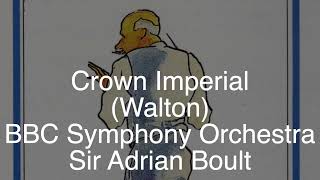 Walton Crown Imperial BBC SO Boult