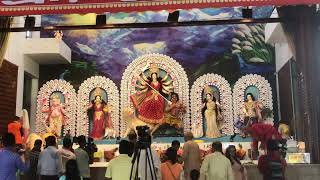 শুভ মহাসপ্তমীর পুষ্পাঞ্জলি  #durgapuja #DurgaPuja2024 #durgamaa #hinduism #hindu #festival