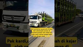 Resiko driver saat di jalan bawa muatan berharga ‼️😱#shorts #truk #fyp #beritaterkini #viralvideo