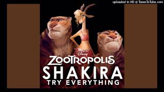 Shakira - Try Everything (From “Zootopia”) (Official Instrumental)