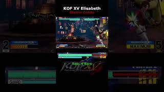 KOFXV Elisabeth Combo [The King of Fighters XV] KOF XV #shorts